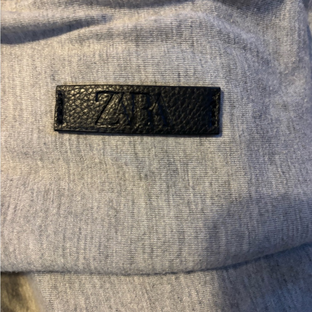 Zara Heather Gray Knit Top